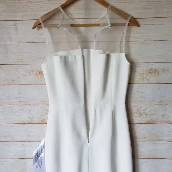 strapless open back dress Elisa Dress – Dress the Population